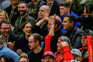Prince Harry spotted making people around him laugh