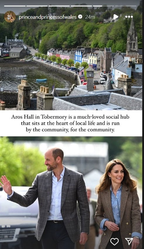 Palace shares delightful news about Prince William, Princess Kate